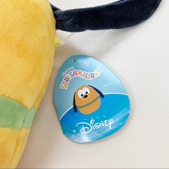 Squishmallows Official KellyToy Disney Pluto 7” Plush Stuffed Animal Unisex Toy - Picture 9 of 10